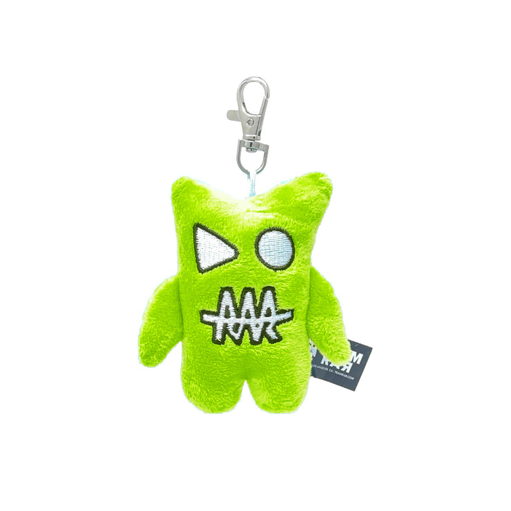 RAR Monster Plush Keychain - Green