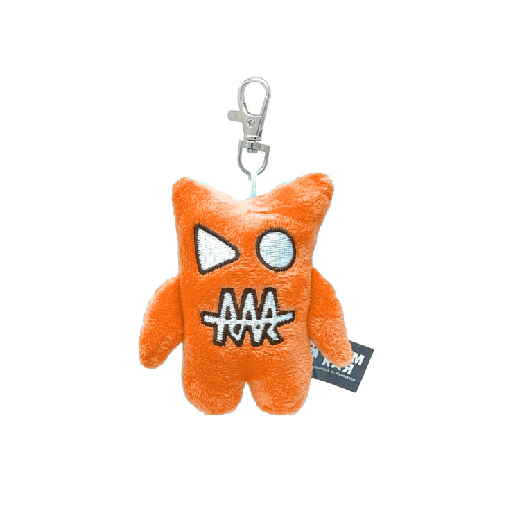 RAR Monster Plush Keychain - Orange