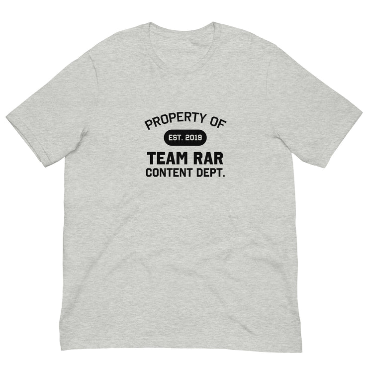 RAR Content Dept Shirt