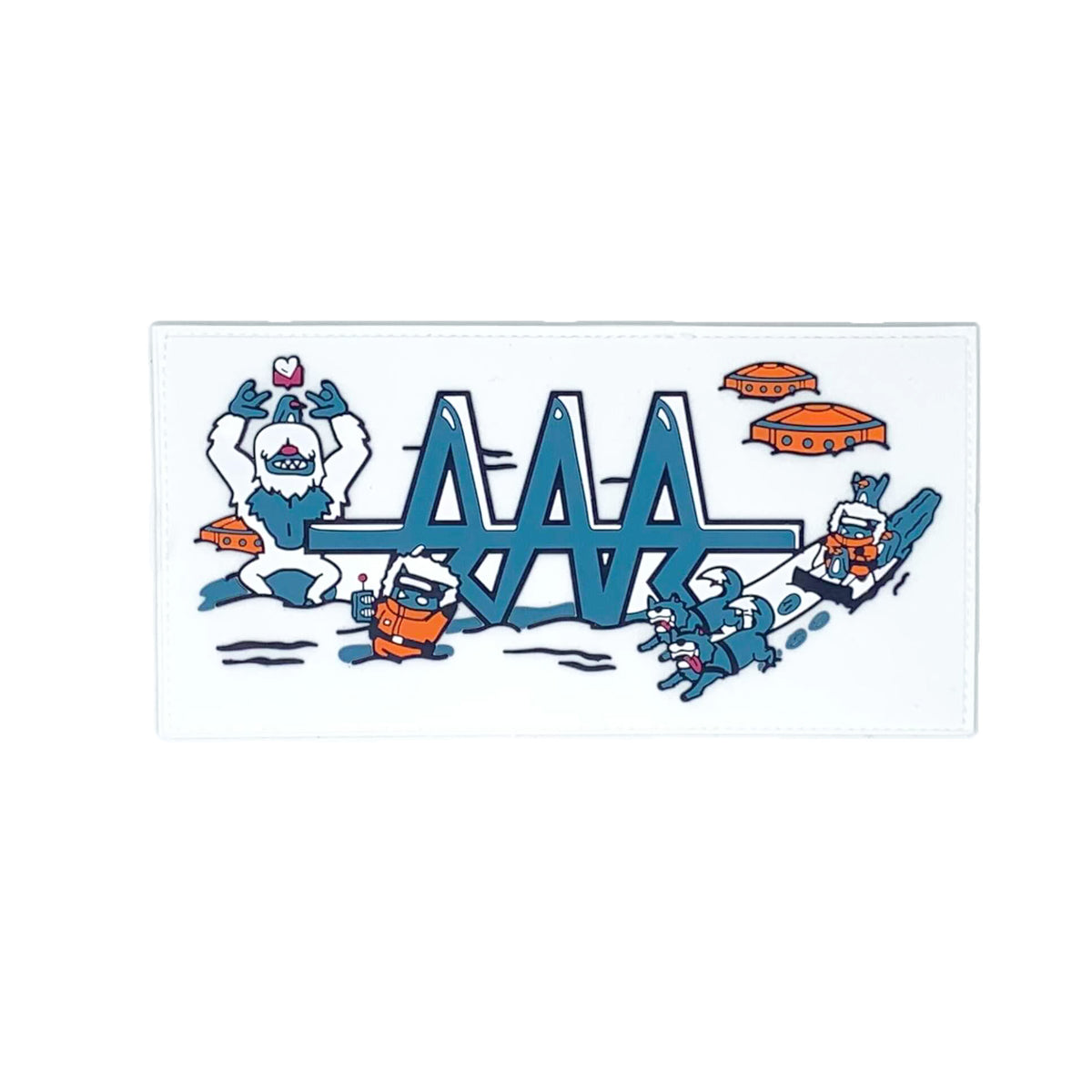 RAR Velcro Patches Arctic Theme TEAM RAR Official site