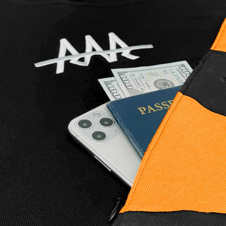 Team RAR Color Block Hoodie - Orange