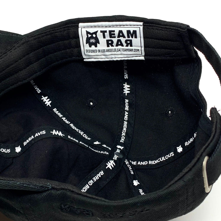 Team RAR Dad Hat - Inside View