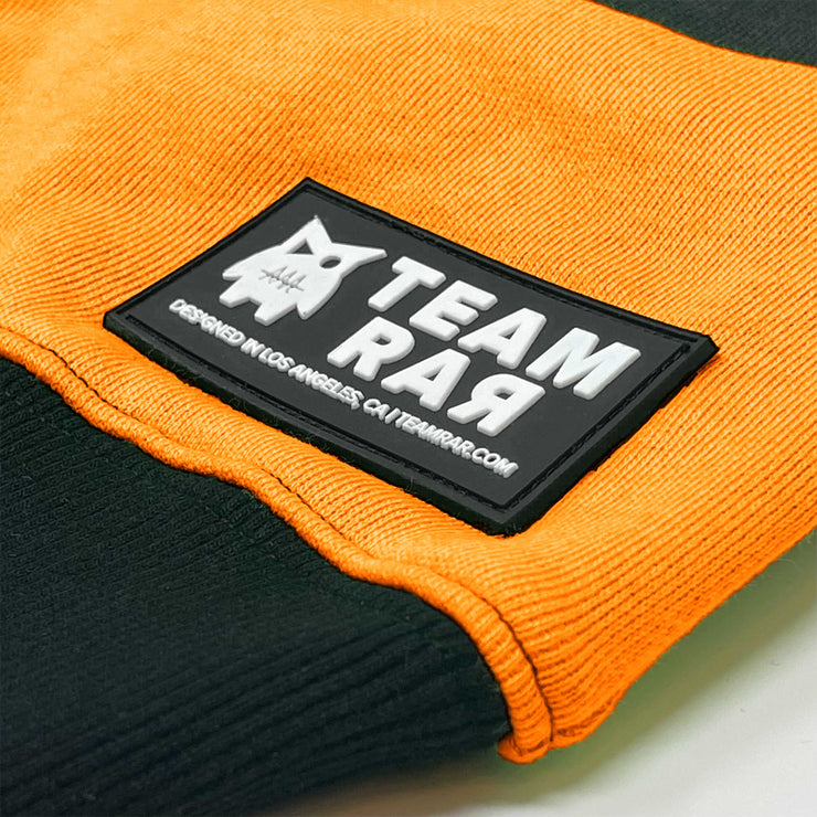 Team RAR Color Block Hoodie - Orange