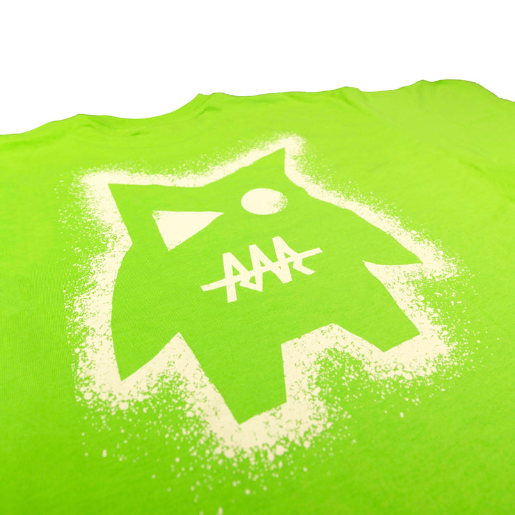 Team RAR Spray Paint Monster Shirt - Green