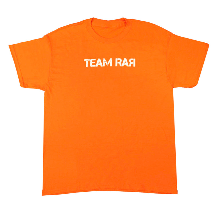 Team RAR Spray Paint Monster Shirt - Orange