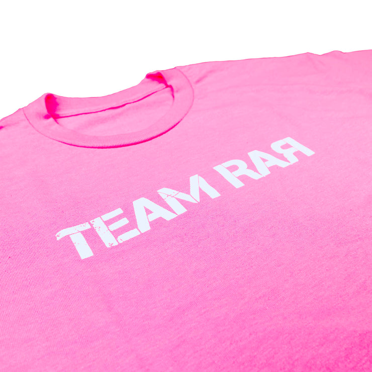 Team RAR Spray Paint Monster Shirt - Pink