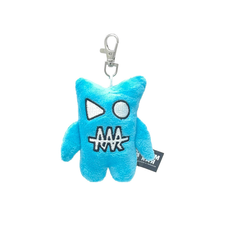 RAR Monster Plush Keychain - Blue